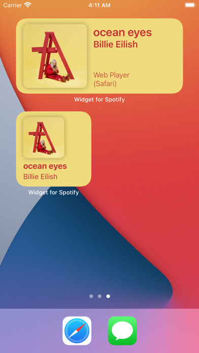 Emulate iPhone app Widget for Spotify using MyAndroid Emulate iPhone app Widget for Spotify using MyAndroid