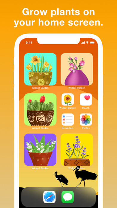 Emulate iPhone app Widget Games - Widget Garden using MyAndroid Emulate iPhone app Widget Games - Widget Garden using MyAndroid