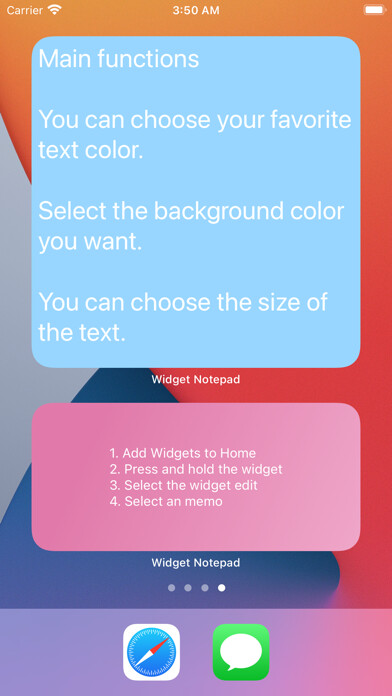 Emulate iPhone app Widget Notepad using MyAndroid Emulate iPhone app Widget Notepad using MyAndroid