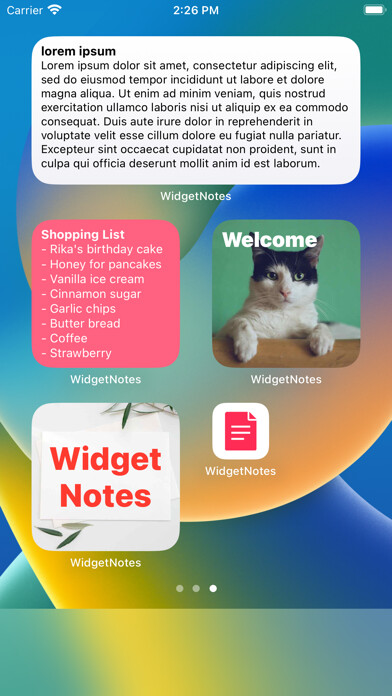 Emulate iPhone app Widget Notes Home Lock Screen using MyAndroid Emulate iPhone app Widget Notes Home Lock Screen using MyAndroid