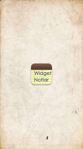 Run android online APK Widget Notlar from MyAndroid or emulate Widget Notlar using MyAndroid