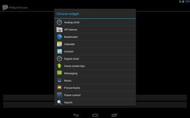 Emulate Android APK Widget Preview App Emulate Android APK Widget Preview App