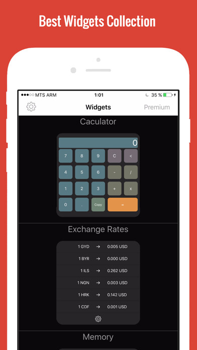 Emulate iPhone app Widgets-Pro using MyAndroid Emulate iPhone app Widgets-Pro using MyAndroid