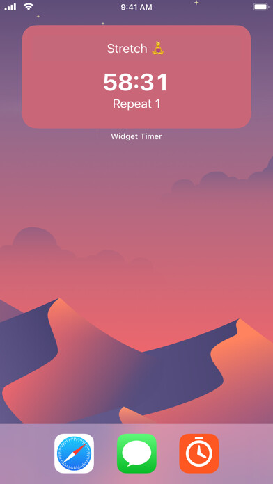 Emulate iPhone app Widget Timer using MyAndroid Emulate iPhone app Widget Timer using MyAndroid