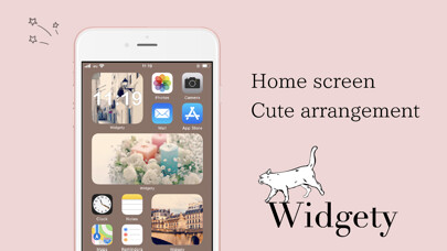 Emulate iPhone app Widgety-Design Home scree‪n using MyAndroid