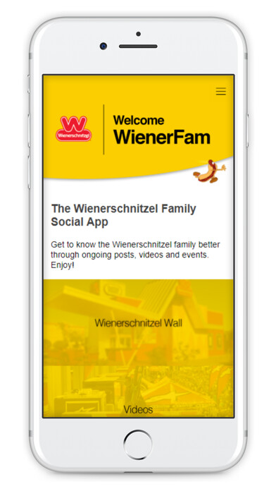 Emulate iPhone app WienerFam using MyAndroid Emulate iPhone app WienerFam using MyAndroid