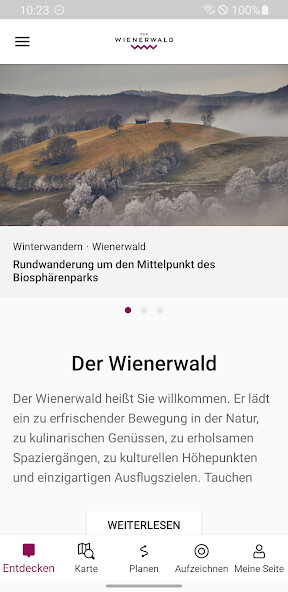 Emulate iPhone app Wienerwald using MyAndroid