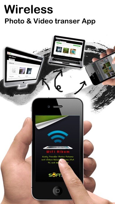 Emulate iPhone app WiFi Album Transfer Pro using MyAndroid Emulate iPhone app WiFi Album Transfer Pro using MyAndroid
