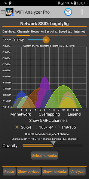 Run android online APK WiFi Analyzer Pro from MyAndroid or emulate WiFi Analyzer Pro using MyAndroid