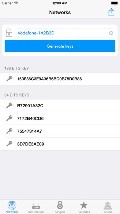 Emulate iPhone app WiFiAudit Pro - WiFi Passwords using MyAndroid Emulate iPhone app WiFiAudit Pro - WiFi Passwords using MyAndroid