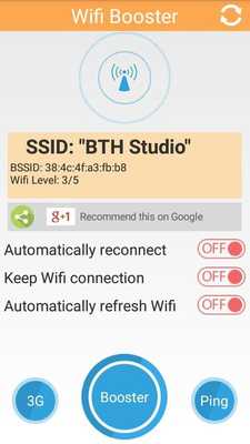Emulate Android APK wifi booster (joker)