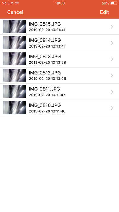 Emulate iPhone app WiFi BorescopePlus using MyAndroid