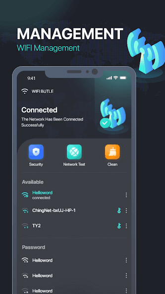 Run android online APK Wifi Butler-connect master from MyAndroid or emulate Wifi Butler-connect master using MyAndroid