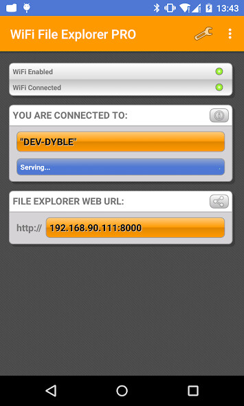 Run android online APK WiFi File Explorer from MyAndroid or emulate WiFi File Explorer using MyAndroid Run android online APK WiFi File Explorer from MyAndroid or emulate WiFi File Explorer using MyAndroid