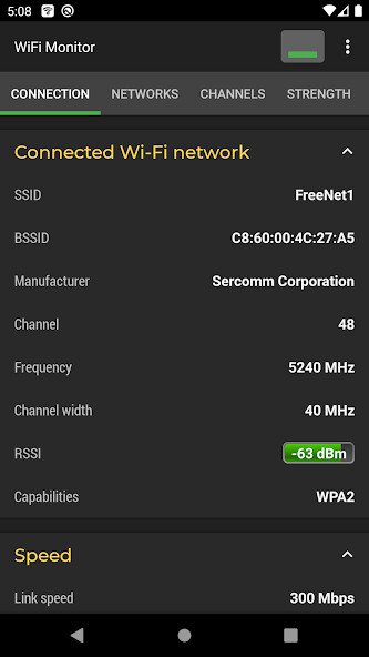 Run android online APK WiFi Monitor: network analyzer from MyAndroid or emulate WiFi Monitor: network analyzer using MyAndroid