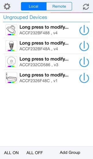 Emulate iPhone app Wi-Fi MyLED using MyAndroid Emulate iPhone app Wi-Fi MyLED using MyAndroid