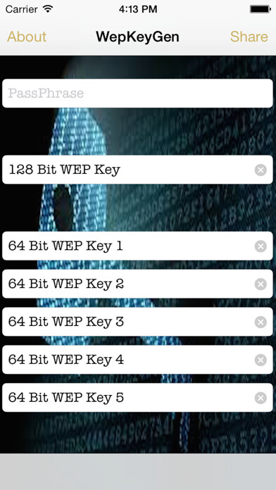 Emulate iPhone app WiFi Password Finder for iPhone 6 & iPhone 6 Plus using MyAndroid Emulate iPhone app WiFi Password Finder for iPhone 6 & iPhone 6 Plus using MyAndroid