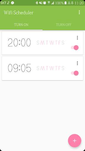 Run android online APK Wifi Scheduler from MyAndroid or emulate Wifi Scheduler using MyAndroid