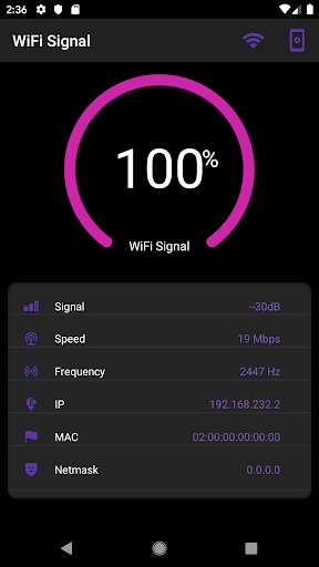 Run android online APK WiFi Signal from MyAndroid or emulate WiFi Signal using MyAndroid