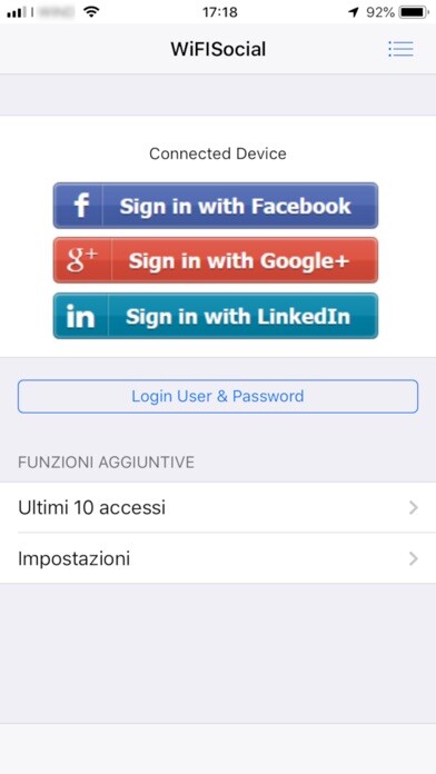 Emulate iPhone app WifISocial using MyAndroid