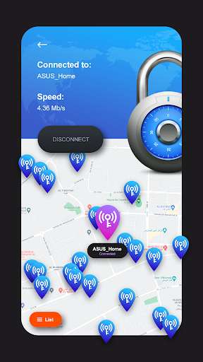 Run android online APK WiFi Spots Master from MyAndroid or emulate WiFi Spots Master using MyAndroid