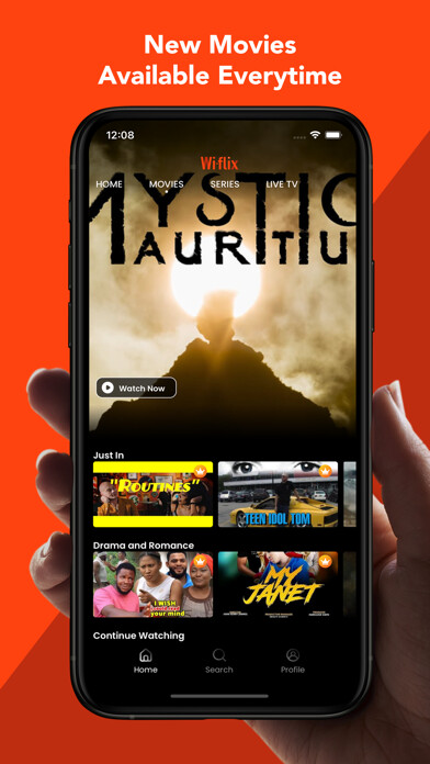 Emulate iPhone app Wi-flix using MyAndroid