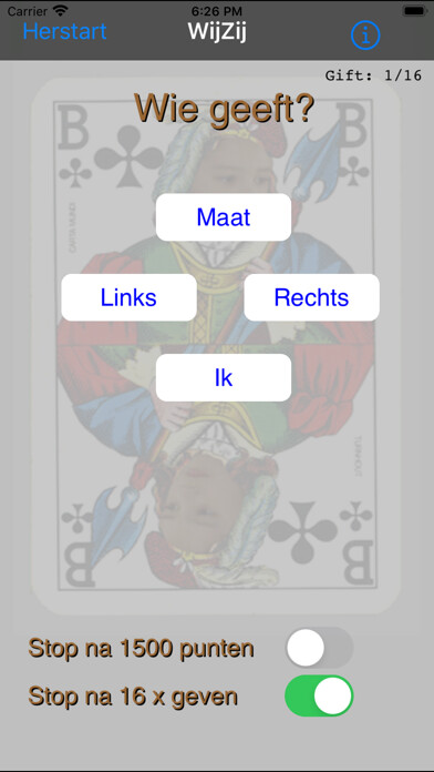 Emulate iPhone app WijZij using MyAndroid