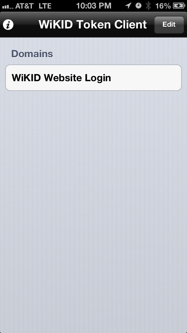 Emulate iPhone app WiKID Strong Authentication Software Token using MyAndroid