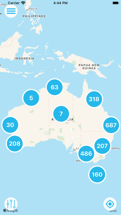Emulate iPhone app WikiFarms Australia using MyAndroid