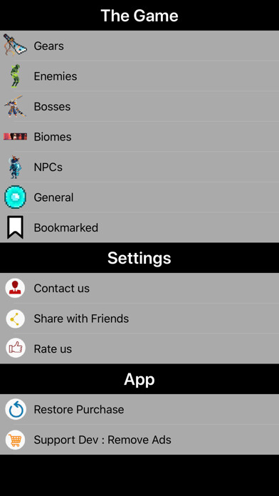 Emulate iPhone app Wiki for Dead Cells using MyAndroid