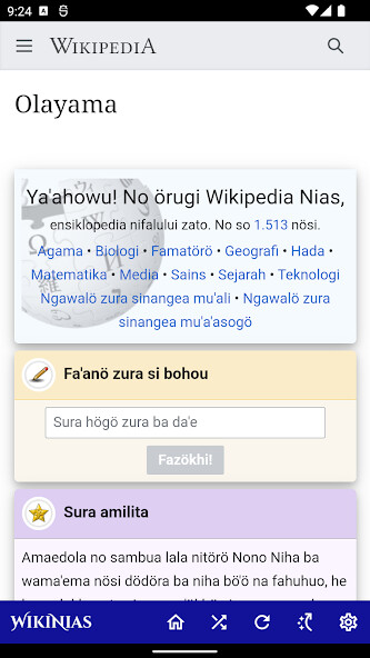 Run android online APK Wiki Nias from MyAndroid or emulate Wiki Nias using MyAndroid Run android online APK Wiki Nias from MyAndroid or emulate Wiki Nias using MyAndroid