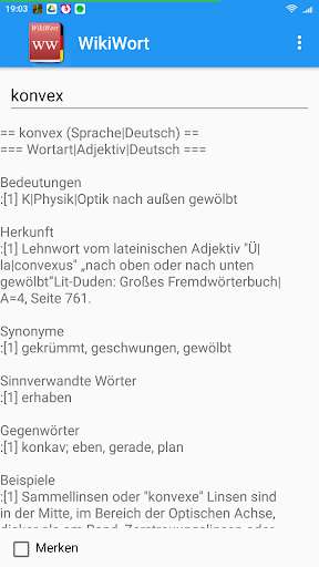 Run android online APK WikiWort from MyAndroid or emulate WikiWort using MyAndroid