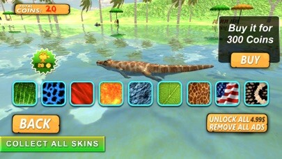 Emulate iPhone app Wild Alligator Attack: Hunting Killer Crocodile using MyAndroid