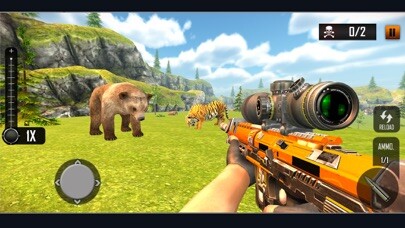 Emulate iPhone app Wild Animal Hunting Adventure using MyAndroid