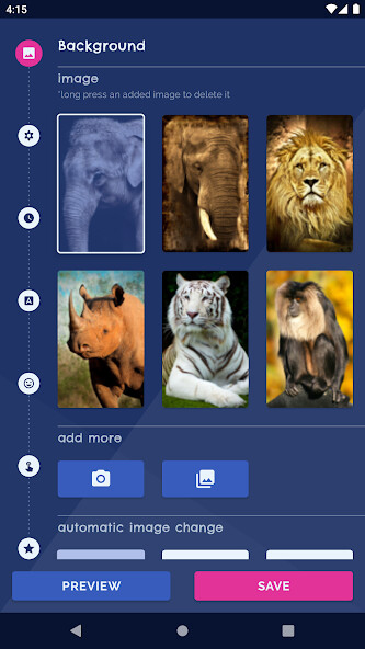 Run android online APK Wild animals wallpapers from MyAndroid or emulate Wild animals wallpapers using MyAndroid