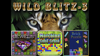 Emulate iPhone app Wild Blitz 3 - Puzzle Games using MyAndroid