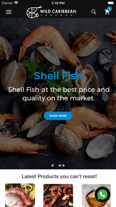 Emulate iPhone app WILD CARIBBEAN SEAFOOD using MyAndroid Emulate iPhone app WILD CARIBBEAN SEAFOOD using MyAndroid