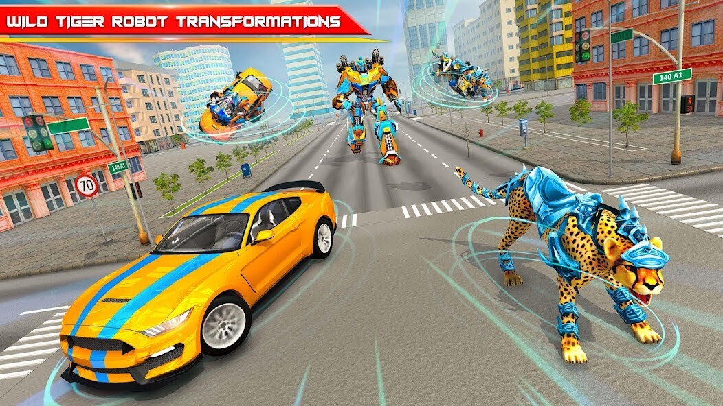 Run android online APK Wild Cat Robot Transform Games from MyAndroid or emulate Wild Cat Robot Transform Games using MyAndroid