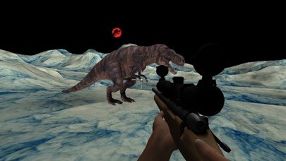 Emulate iPhone app Wild Dinosaur Hunter: Dark Ice using MyAndroid