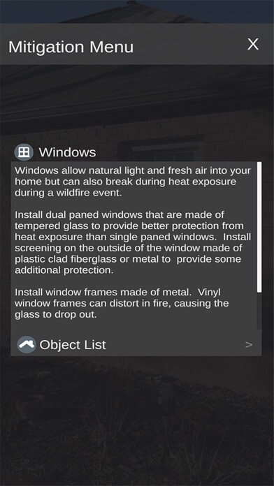 Emulate iPhone app Wildfire Home Safety App using MyAndroid