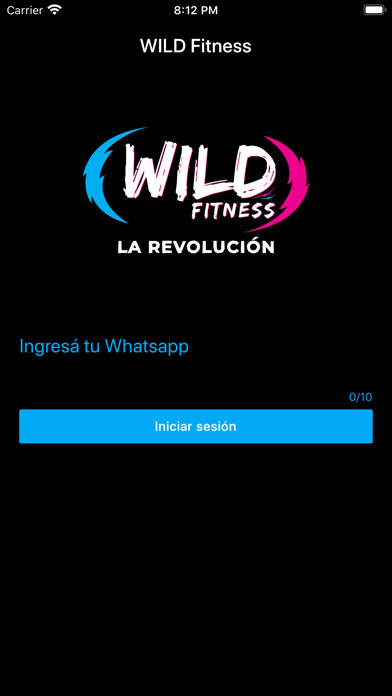 Emulate iPhone app WILD Fitness Tucuman using MyAndroid Emulate iPhone app WILD Fitness Tucuman using MyAndroid