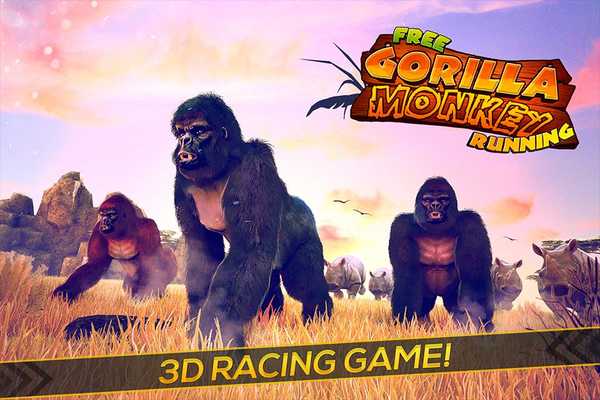 Emulate Android APK Wild Gorilla Monkey Run Game