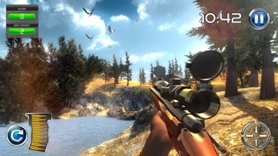 Emulate iPhone app Wild Hunt 3D Shooter using MyAndroid