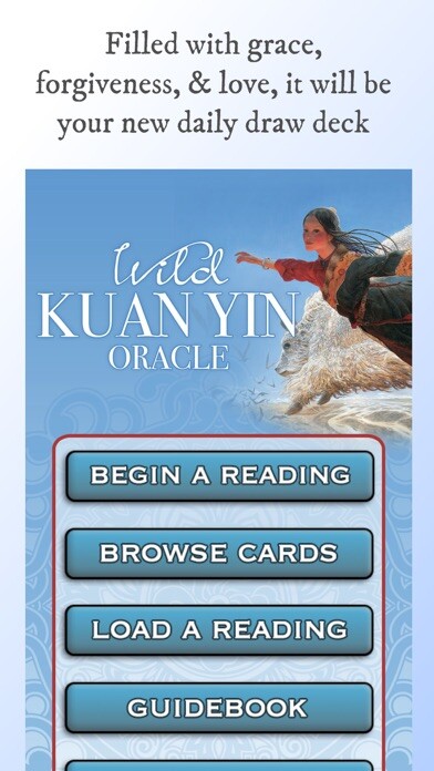 Emulate iPhone app Wild Kuan Yin Oracle using MyAndroid