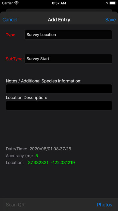 Emulate iPhone app Wildlife Recovery using MyAndroid