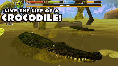 Emulate iPhone app Wildlife Simulator: Crocodile using MyAndroid Emulate iPhone app Wildlife Simulator: Crocodile using MyAndroid