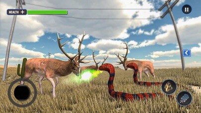 Emulate iPhone app Wild Life Snake Simulator using MyAndroid