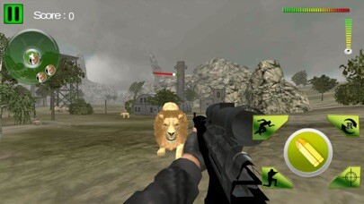 Emulate iPhone app Wild Lion Hunter Simulator using MyAndroid Emulate iPhone app Wild Lion Hunter Simulator using MyAndroid