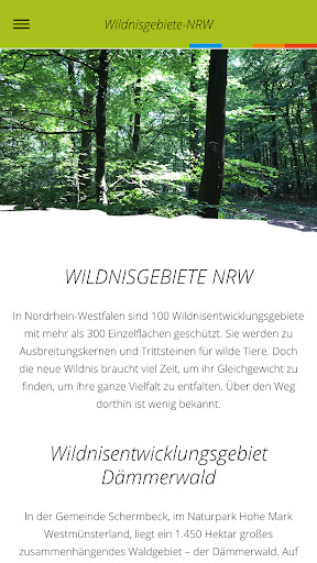 Run android online APK Wildnisgebiete NRW from MyAndroid or emulate Wildnisgebiete NRW using MyAndroid Run android online APK Wildnisgebiete NRW from MyAndroid or emulate Wildnisgebiete NRW using MyAndroid