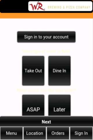 Emulate Android APK Wild River Pizza Emulate Android APK Wild River Pizza